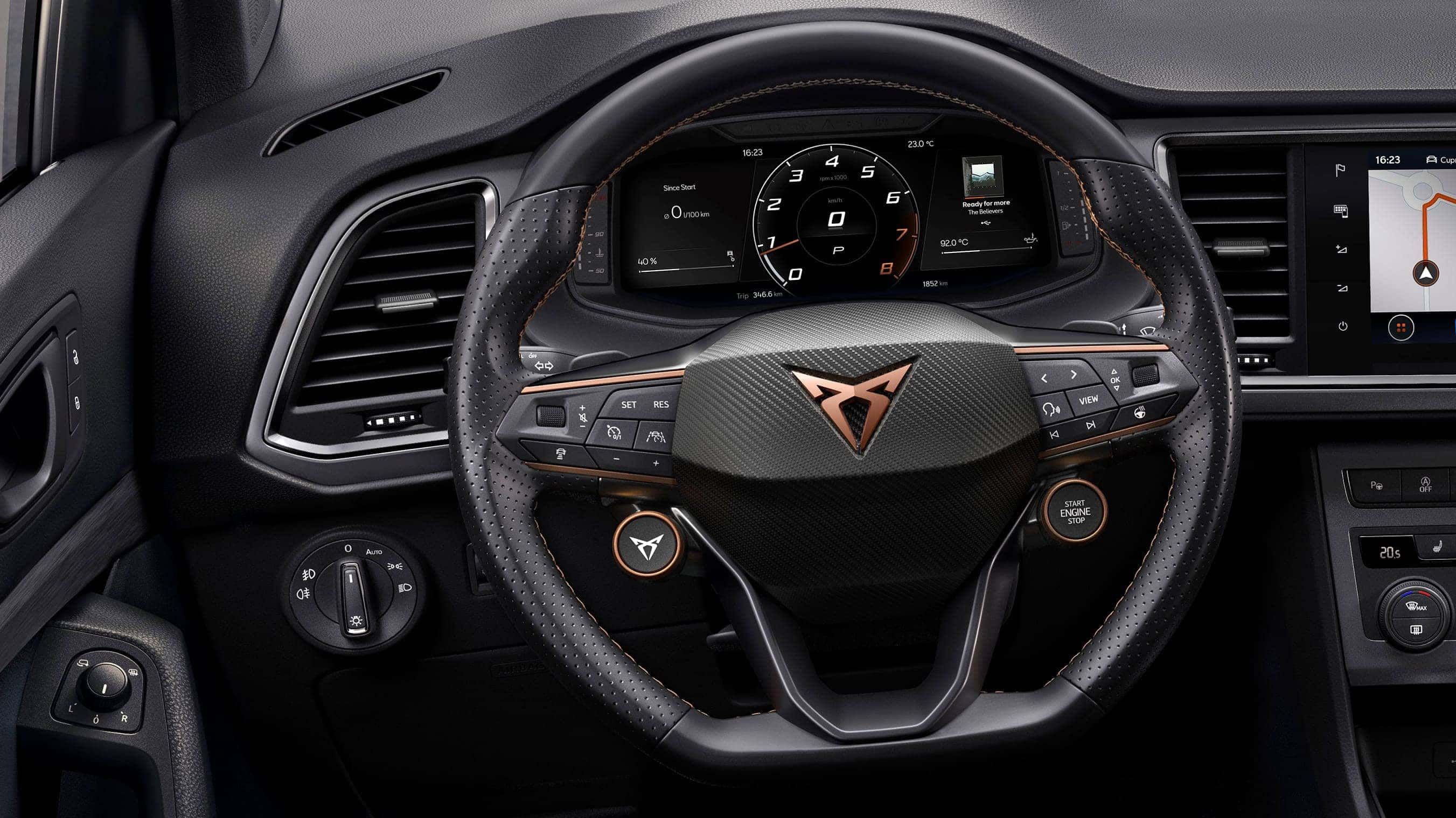 Lenkrad im neuen CUPRA Ateca