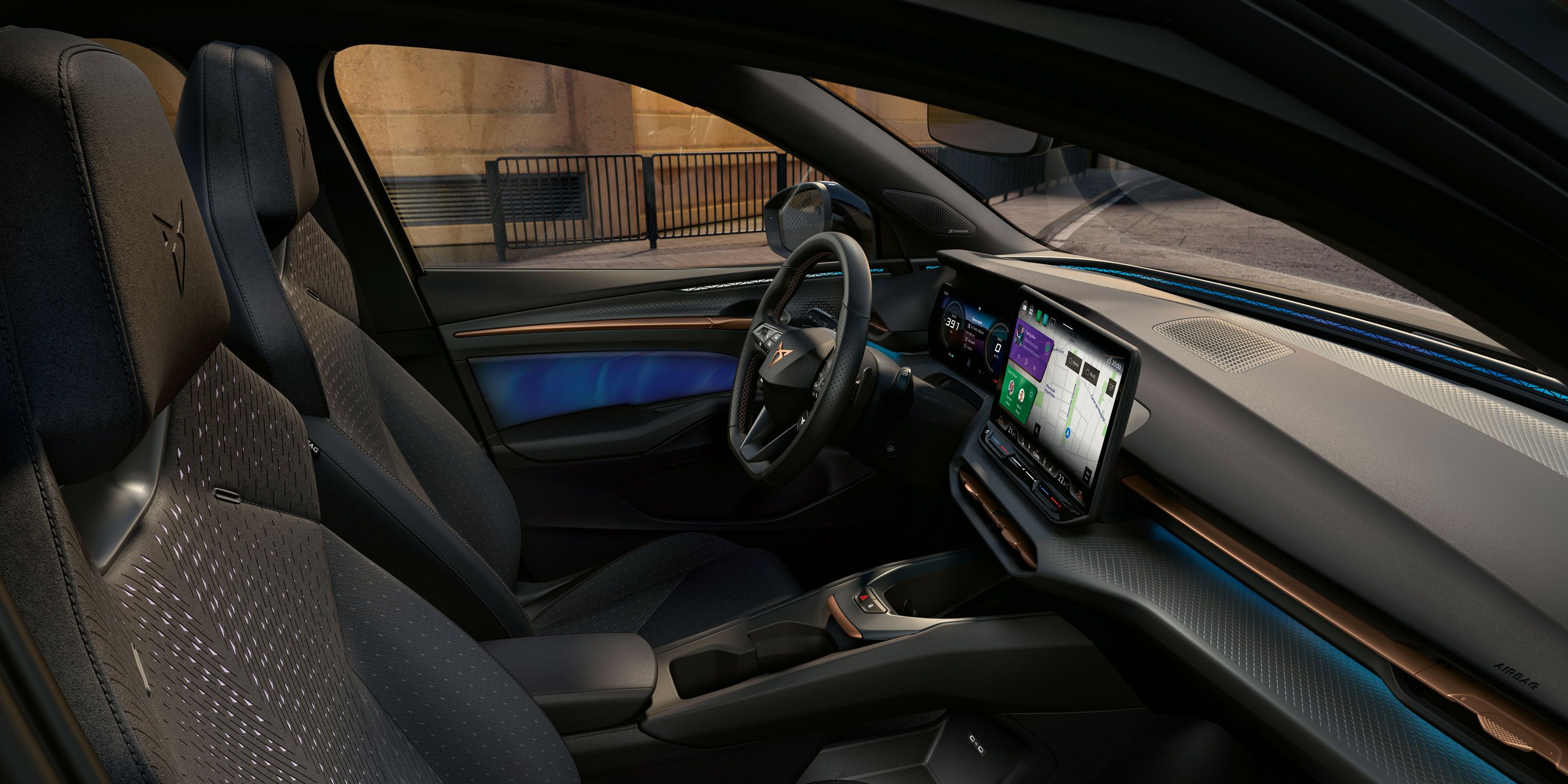 Innenansicht des CUPRA Raval 